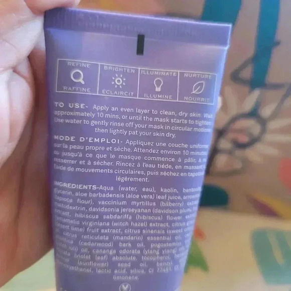 GENERATION CLAY ULTRA VIOLET BRIGHTENING PURPLE MASK 3.97oz - Picture 3 of 4